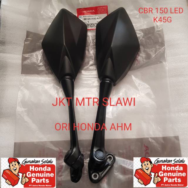 Spion cbr 150 led k45G harga satuan sebelah ori Honda