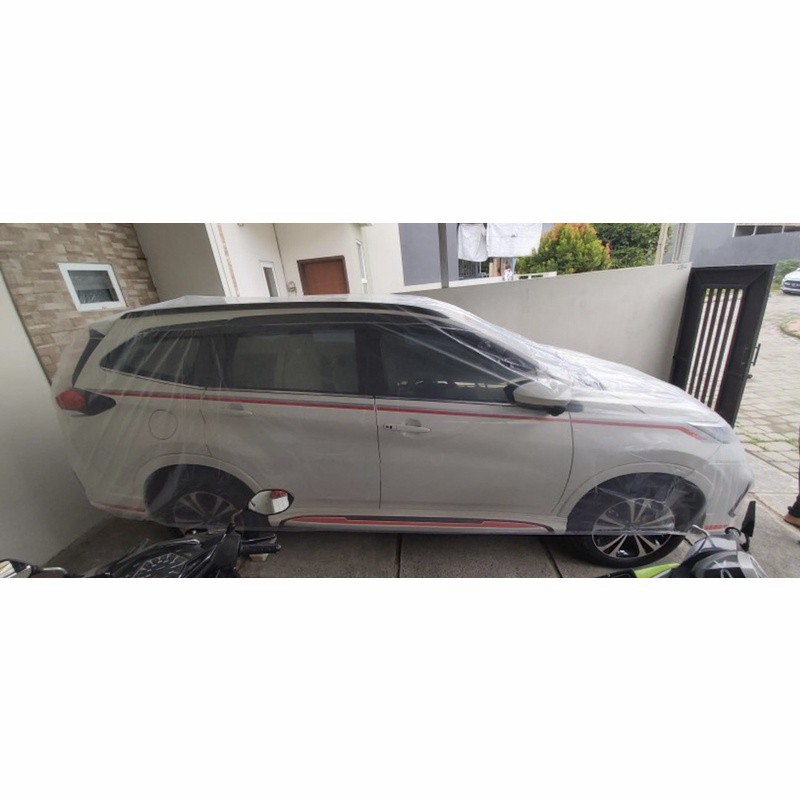 Sarung Mobil Honda Civic Transparan Plastik PE Tebal Full Waterproof