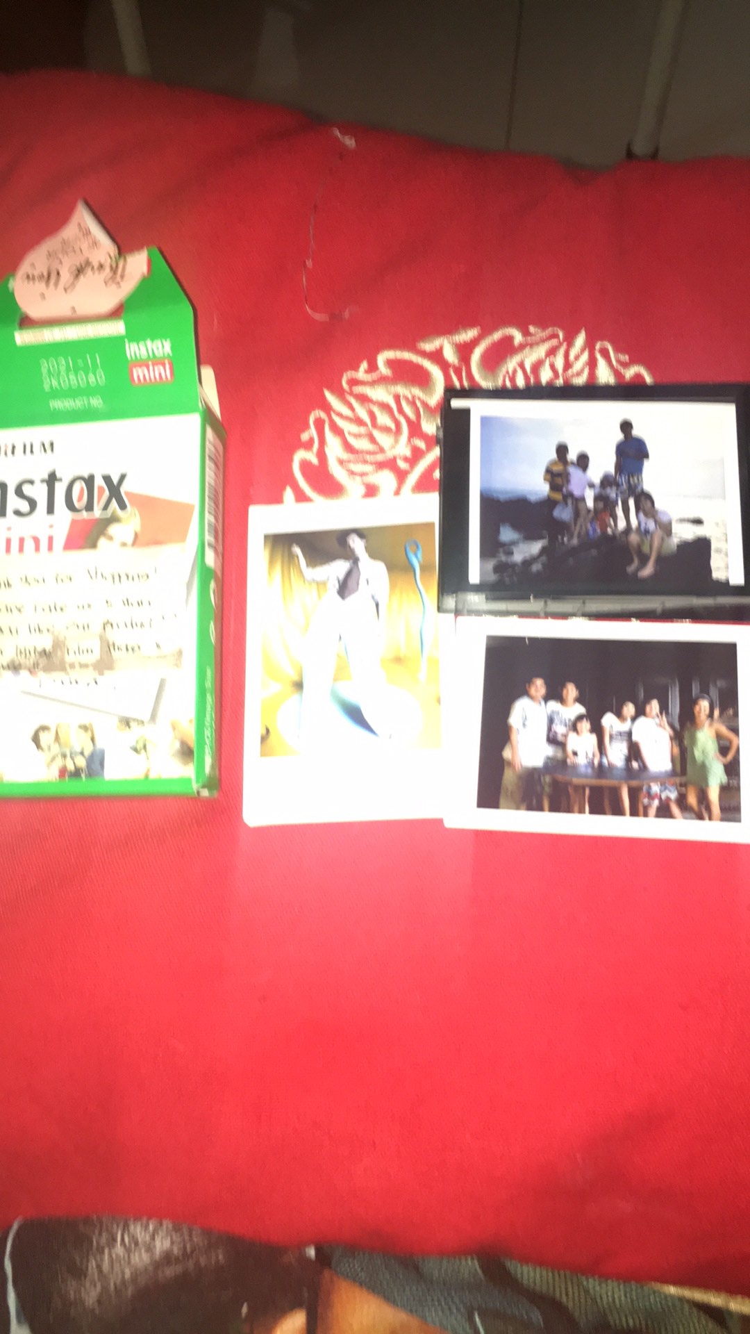 Cetak Foto Polaroid Asli Instax Plain Paper
