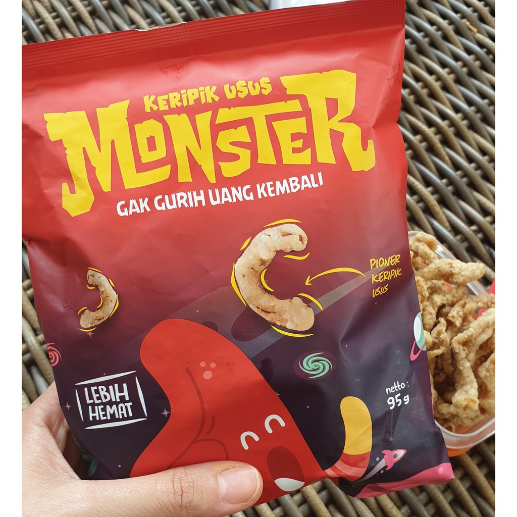 

Keripik Usus Monster 95gr