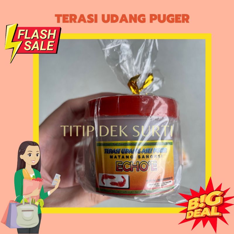 

(TERMURAH) Terasi Udang Echo Asli Puger