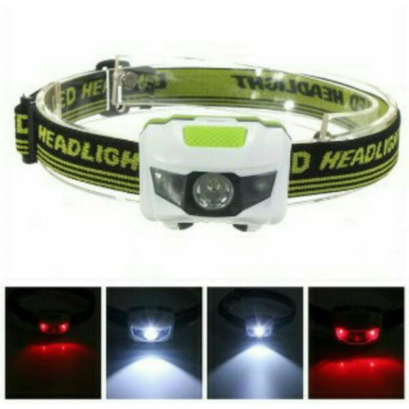 SENTER KEPALA / Head lamp led - headlmap mitsuyama - lampu gunung - senter camp