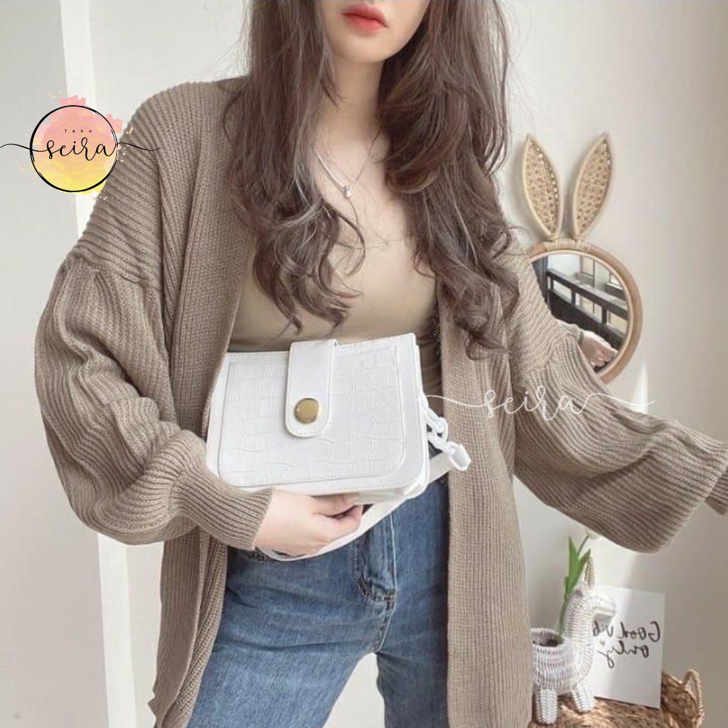 [BISA COD] Cardigan Hokaido Rajut Oversize / Cardi Hokkaido Rajut Oversize Premium Gauri / Cardygan Hokaido