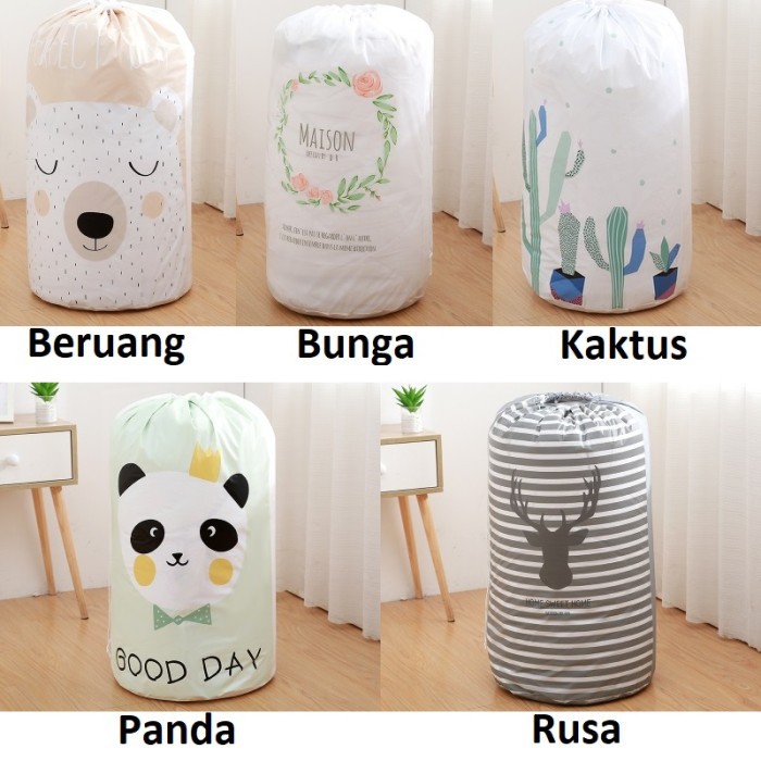 Tas Penyimpanan Selimut Bedcover Pakaian / Storage Bag / Cotton Quilt Bag - PR0080