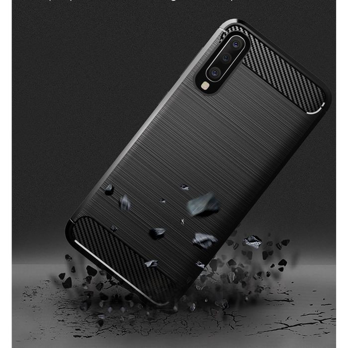 Silicon Case SAMSUNG A50 A50S A30S Softcase iPAKY Carbon Casing Cover