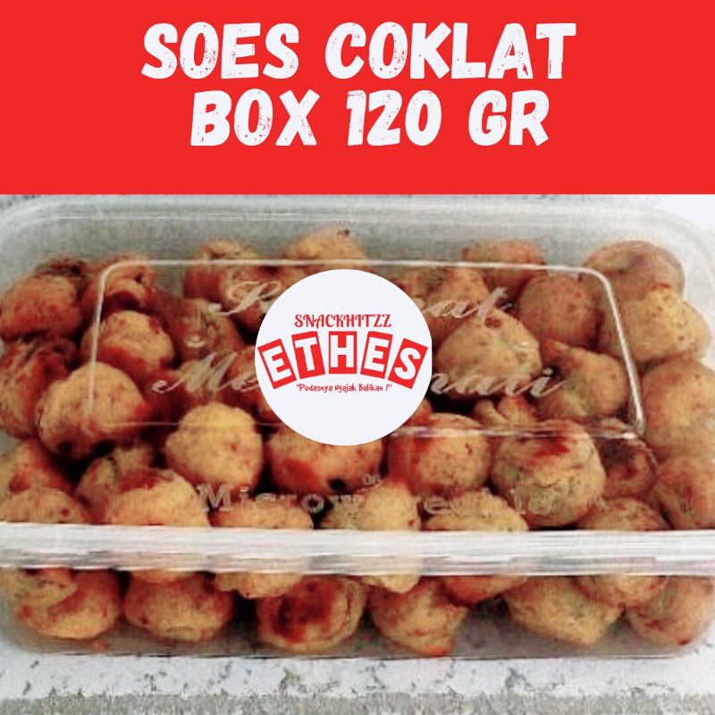 

Soes Kering Coklat Sus Kering Cokelat Aneka Rasa BOX 120 gr