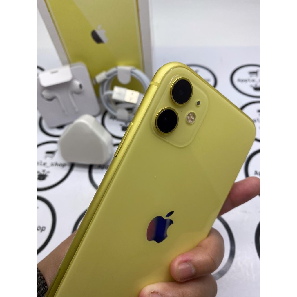 iPhone 11 64gb yellow Lcd Original Mulus Original Bukan Refurbish / Rekondisi