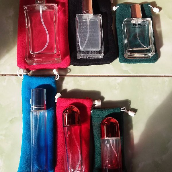 Terbaru    Sarung Parfum eceran - sarung HP - evod - kantong beludru serbaguna