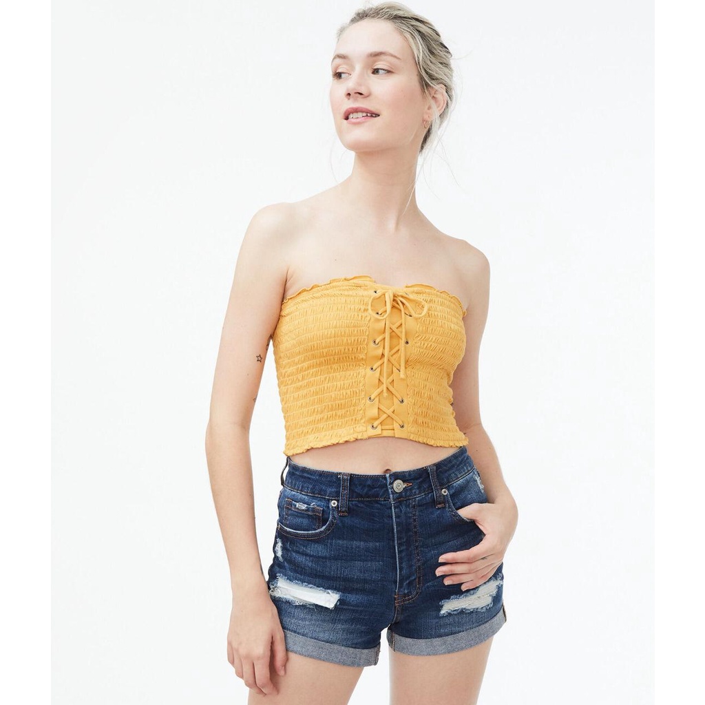 Aeropostale Lace Tube Top