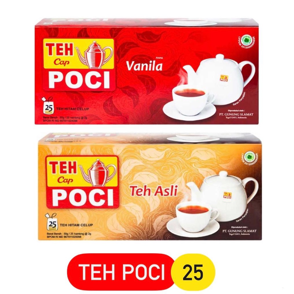 

POCI TEH CELUP TEH ASLI&VANILA