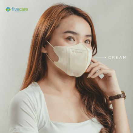 Masker duckbill fivecare 4ply isi 25 pcs