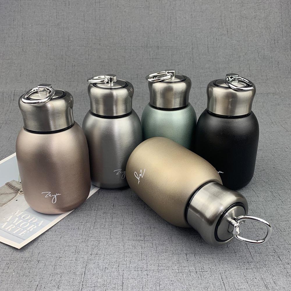 [Elegan] Termos Cangkir Portable Stainless Steel Travel Minuman Musim Dingin Starry Coffee Mug