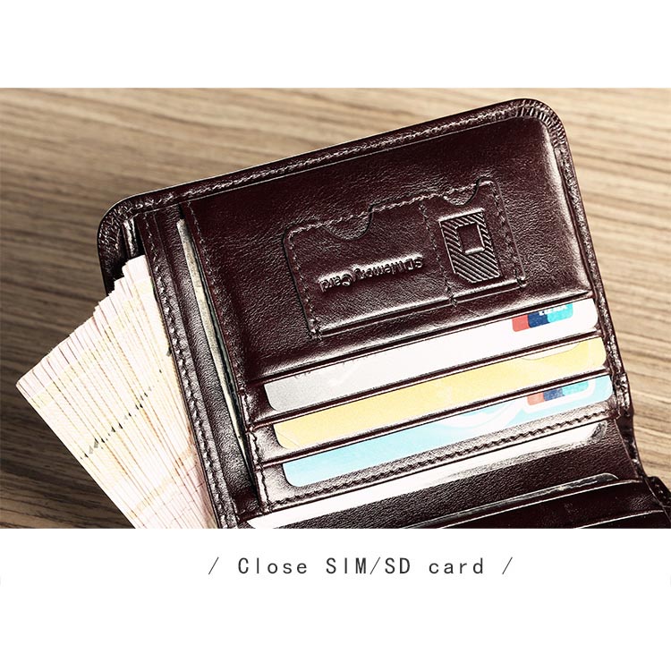 Dompet Pria Bahan Kulit Rhodey  MBQ0096 Original Elegan Wallet