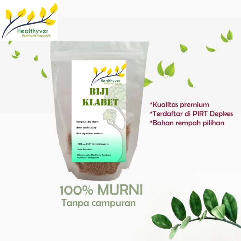 

HEALTHYVER Biji Klabet / fenugreek seeds / kelabat / hulbah 100gr