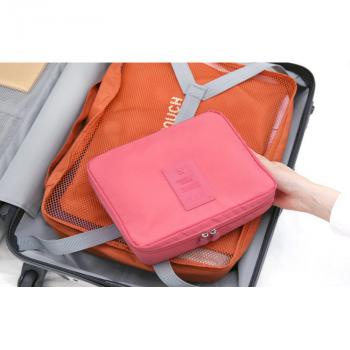 Tas Travel Bag in Bag Organizer untuk Kosmetik Sabun / Tas Kosmetik Murah Aesthetic Berkualitas Simpel Tas Travel Cantik Wanita / Tas Kosmetik Travelling Make Up Tas Sabun Makeup Tas Kosmetik / Tas Kotak Kosmetik Tas Make Up Tas Travel Sabun Mandi Murah