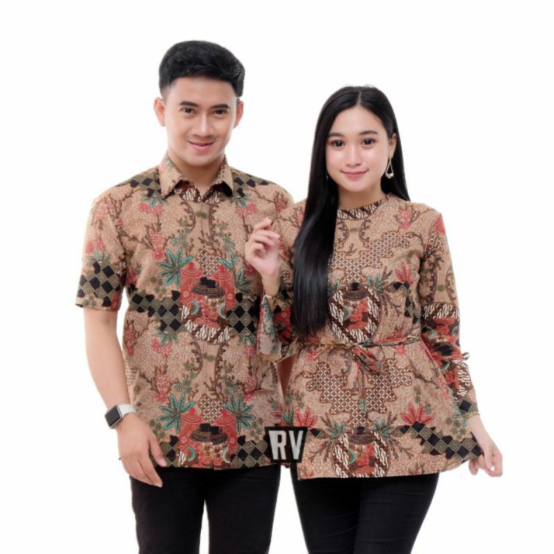 COUPLE ATASAN BATIK BLUS BATIK KEMEJA BATIK BATIK REMAJA