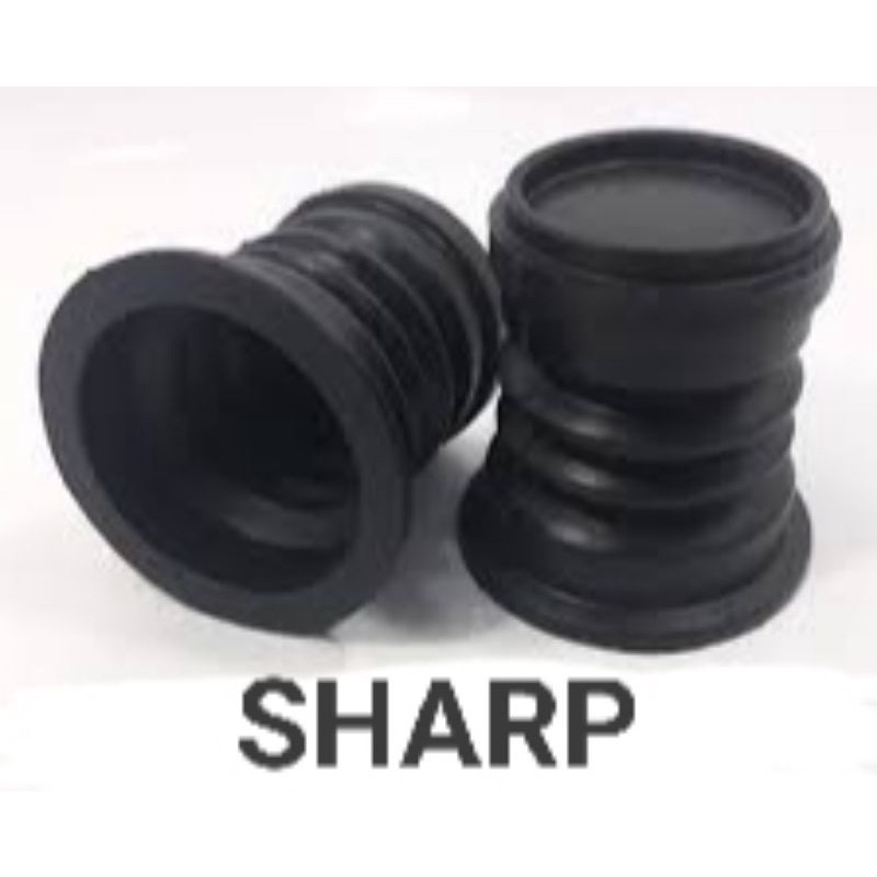 seal pembuangan mesin cuci Sharp Karet Pembuangan mesin cuci Sharp