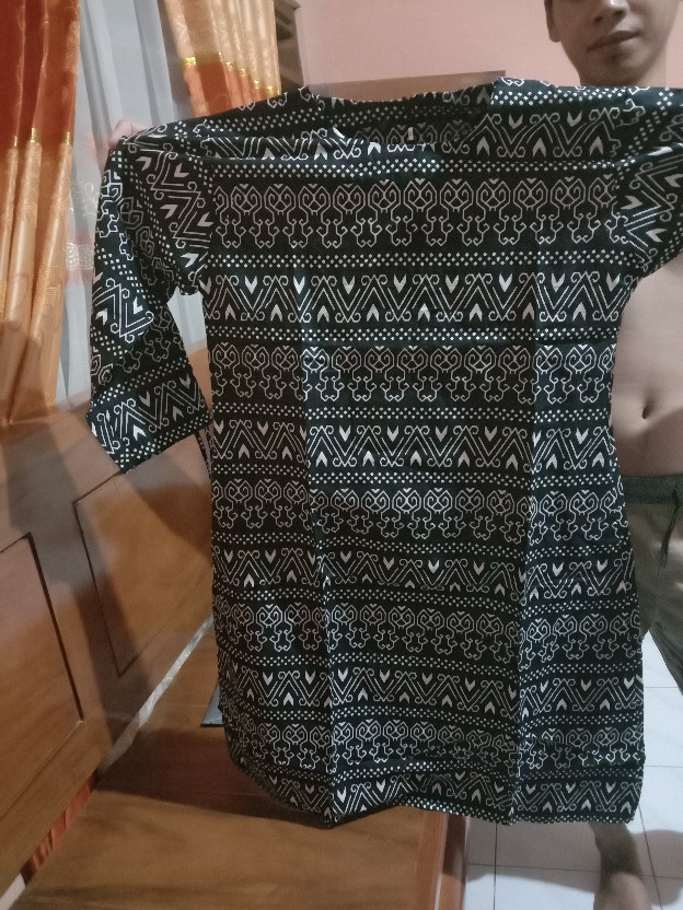 Terlaris Serut Genes Jelita Tunic Navbor Yelbor Whitbor Creambor Tunik Batik Modern Hrb030 Dolbi Dob