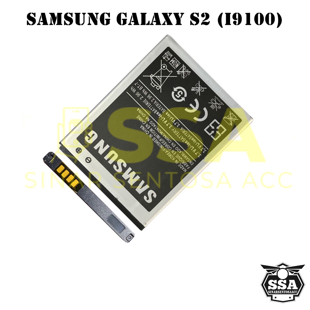 Baterai Original OEM Samsung Galaxy S2 I9100 S 2 EB-F1A2GBU S 2 F1A2GBU HP Ori Battery Batrai Batre Batu Batere GARANSI AWET MURAH