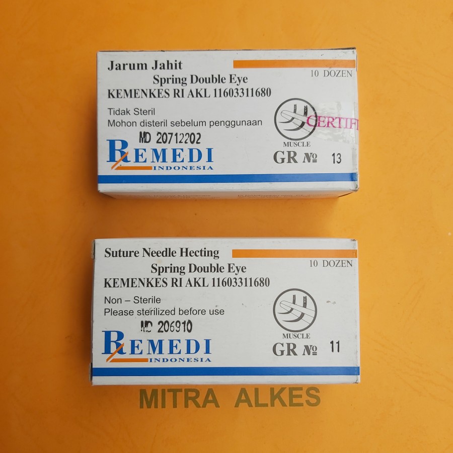 Suture Needle Hecting GR. Jarum Hekting Otot. Nald Heckting g Otot. Jarum Hecting Otot GR.