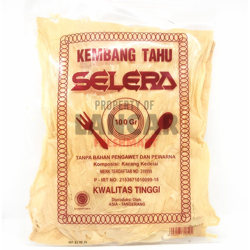 KEMBANG TAHU SELERA CAP SENDOK GARPU 100GR