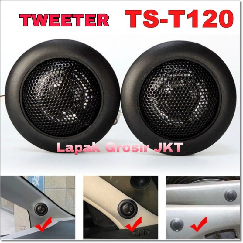 SPEAKER TWEETER MOBIL LOUDSPEAKER HIFI 800WATT MINI DOME LOUDSPEAKER 2PCS TS-T210