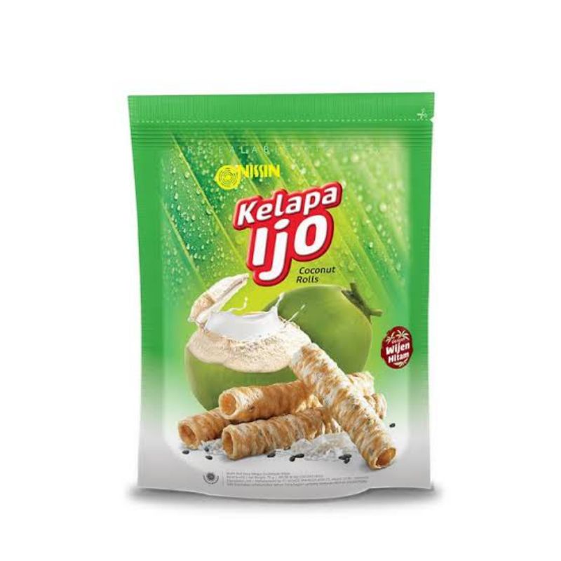 Nissin kelapa ijo rolls 70 gr