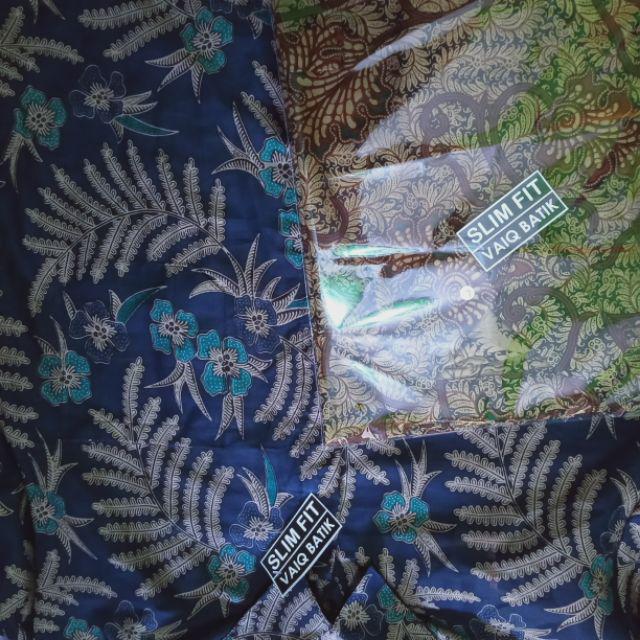 Kemeja Batik Slimfit Traditional Butik Top Brand //size Standar & Jumbo