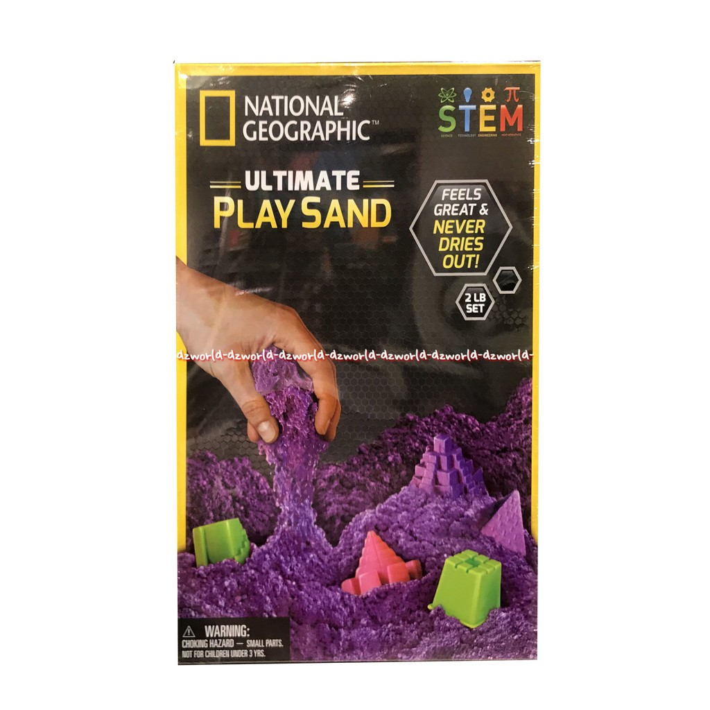 National Geographic Ultimate Play Sand Pasir Mainan