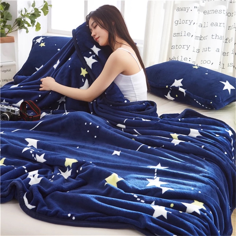 [COD]Selimut Bulu Dewasa Super Lembut Dan Halus Ukuran 180x200 Motif Baru
