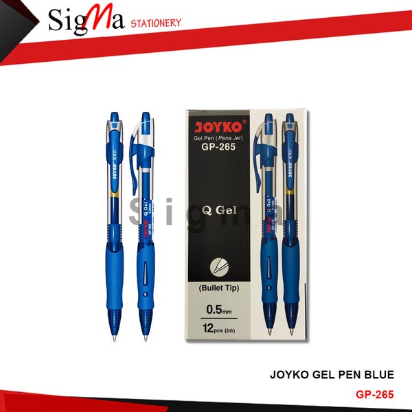 

Pulpen Gel JOYKO Q Gel GP 265 0.5 mm (Pcs)