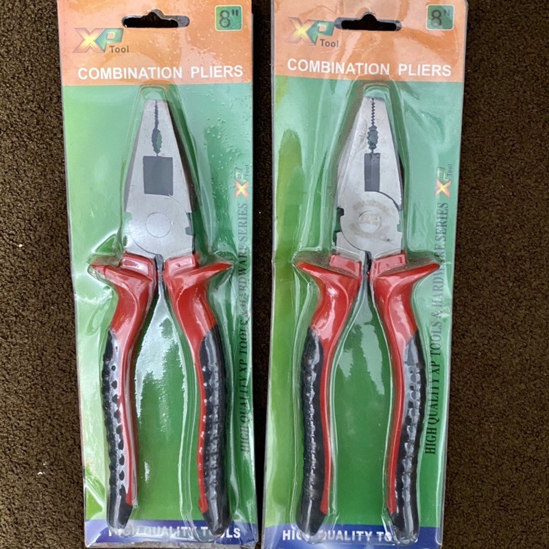 TANG KOMBINASI / Tang XP Tools 6” Diagonal Pliers &amp; Long Nose Pliers / Tang XP 8” Combination Pliers