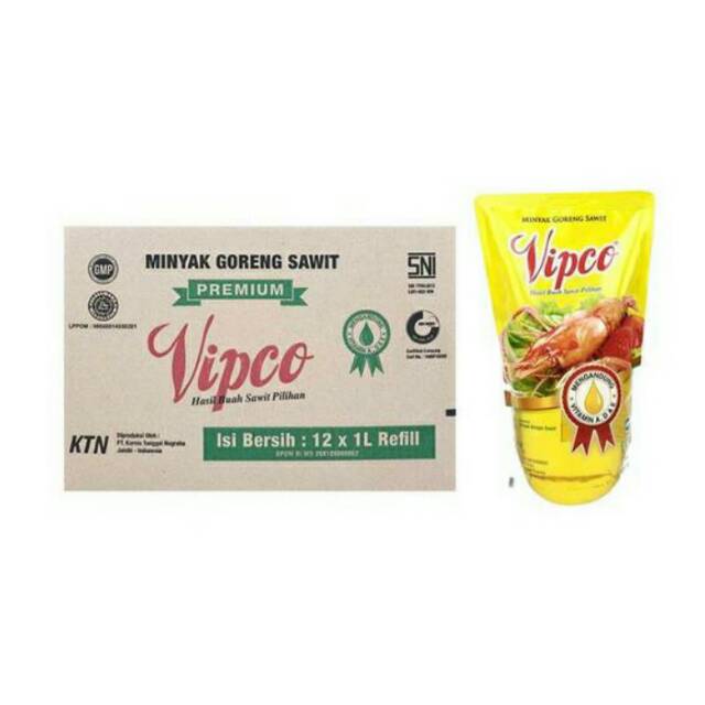 

Minyak goreng Vipco 1/2 L