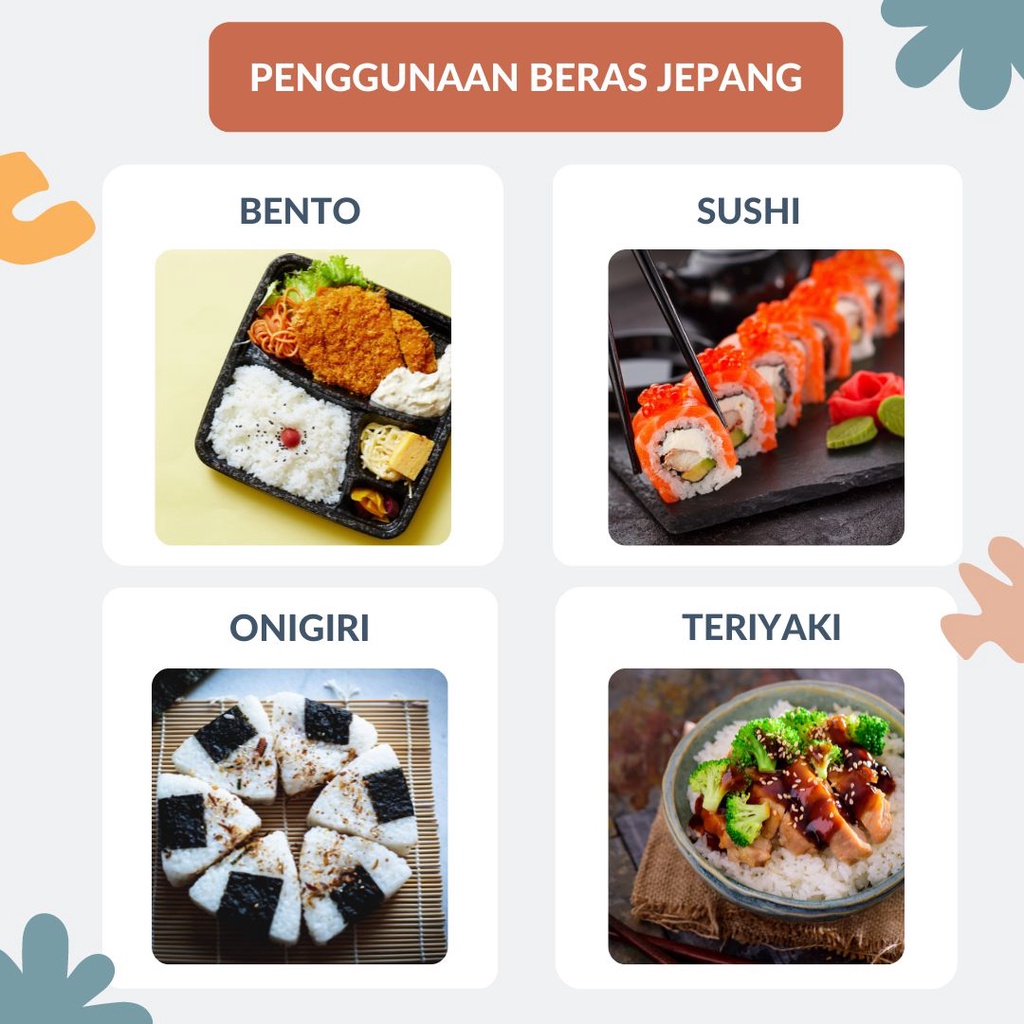 Beras Jepang Okiniiri 500gram - Beras Sushi