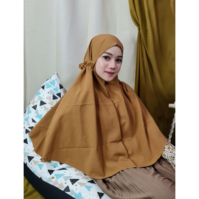 jilbab bergo tali kriwil HIJAB REISYA , khimar tali kriwil , jilbab terbaru kekinian bergo tali ...