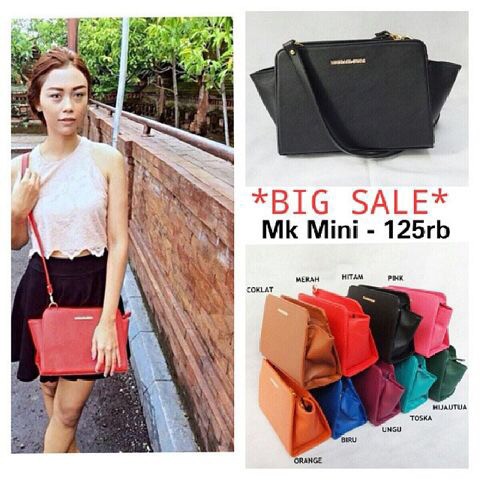 Tas Michael Kors MK Mini Import