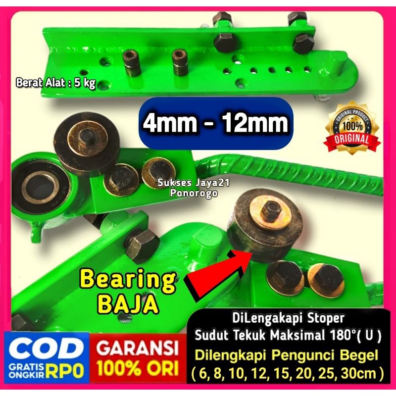 𝟰𝗺𝗺-𝟭𝟮𝗺𝗺.alat penekuk besi beton.pembengkok besi begel beton.alat tekuk besi beton.kateha pengikat b