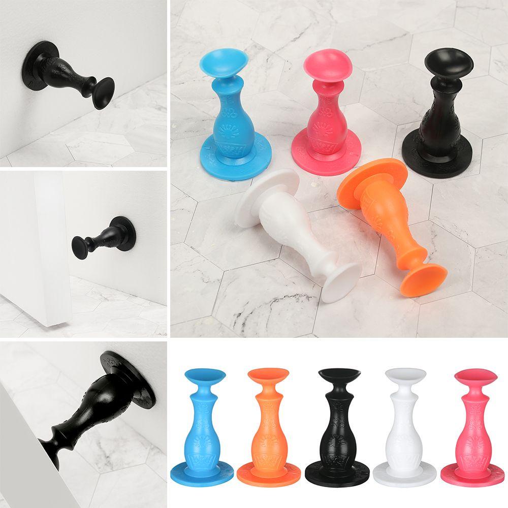 Penahan Pintu Nanas Tersembunyi Hisap Kuat Silicone Self Adhesive Doorstop