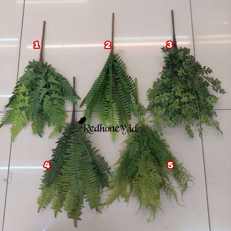 Jual Daun Pakis Artificial Bahan Latex Shopee Indonesia