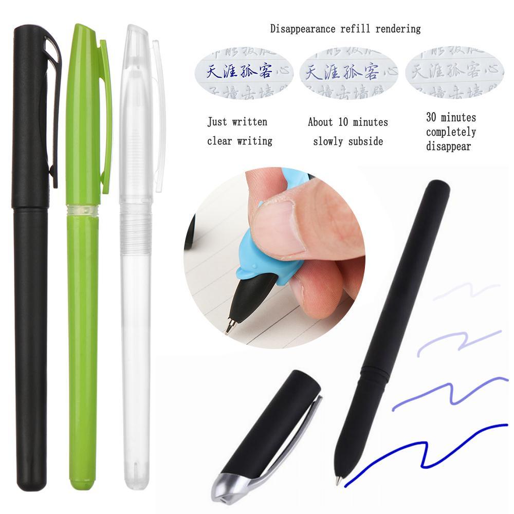 TOP Pen Luntur Otomatis Automatic Gel Pens Alur Copybook Menghilang Refill