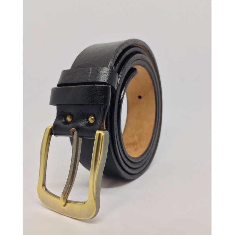 MOZA - Sabuk kulit asli - Ikat Pinggang kulit - Gesper Pria Kulit Asli , sabuk kulit - Bima gesper -