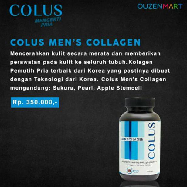 [BISA BAYAR DITEMPAT] Colus Men Collagen TERBARU Kode 393