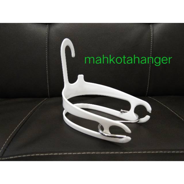 Hanger Plastik 18 Inch display | Gantungan baju plastik elastis