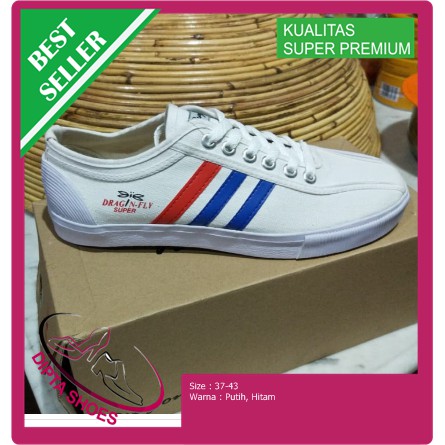 Sepatu DragonFly Putih / Sepatu Capung Dragofly Amazon 37-43 - Hitam, 37