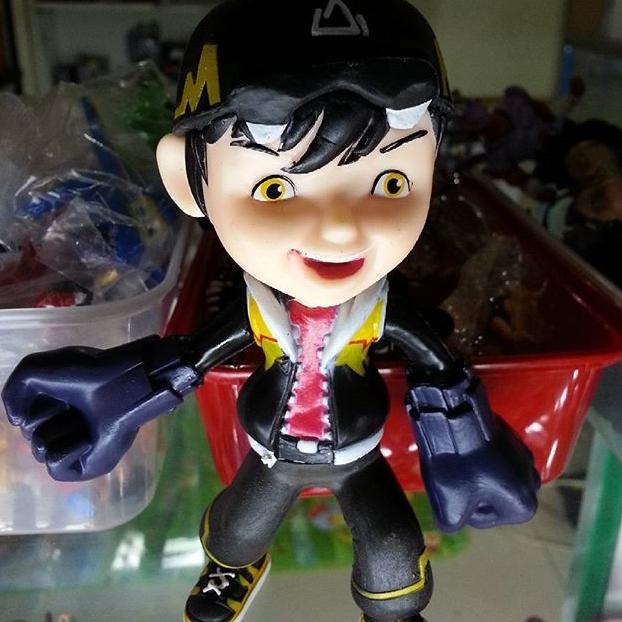 Jual BOBOIBOY BOBOBOY BOBOI BOY BOBO BOBOBOI BOBOY BLACK HITAM MALAYSIA