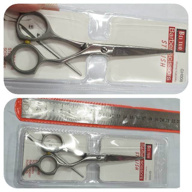 GUNTING RAMBUT STAINLESS BARBER SCISSORS STYLISH  GUNTING RAMBUT BAGUS TERMURAH