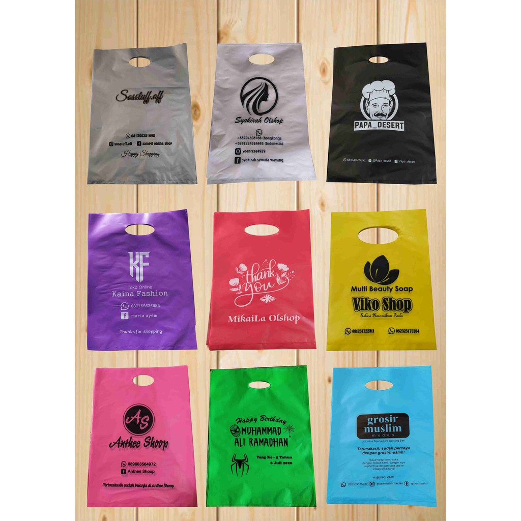 PACKING PLASTIK OLSHOP PLUS SABLON UK 15x22 P