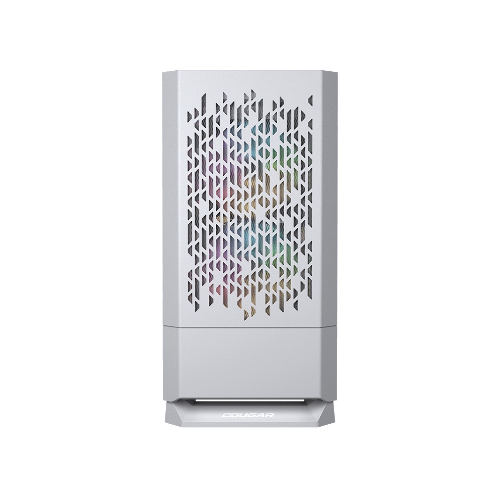 COUGAR GAMING CASE MG140 Air RGB Modern Patterned Air Vents (WHITE)