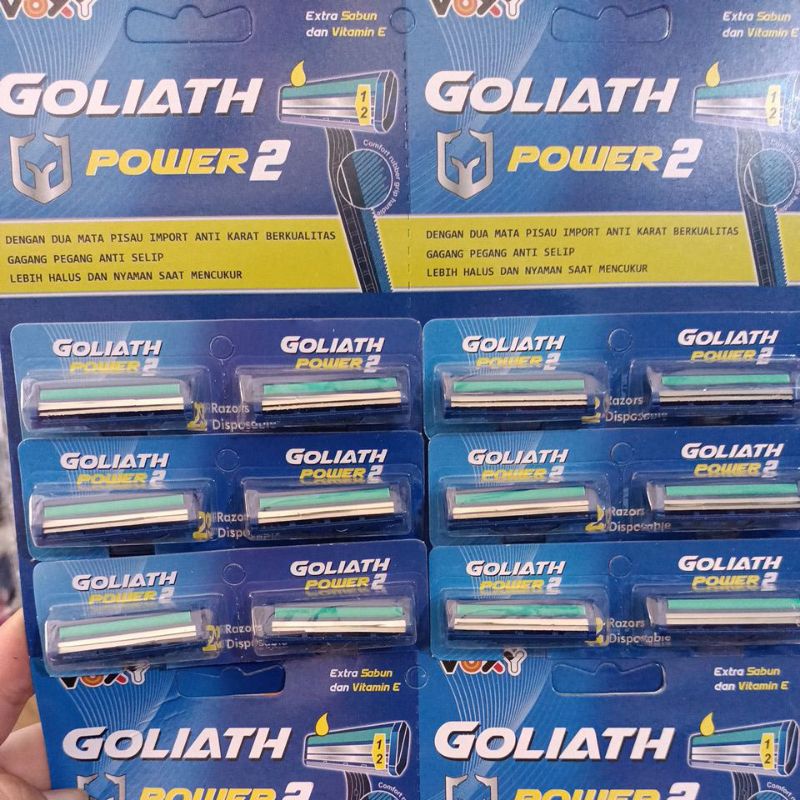 Pisau Cukur power 2 Goliath