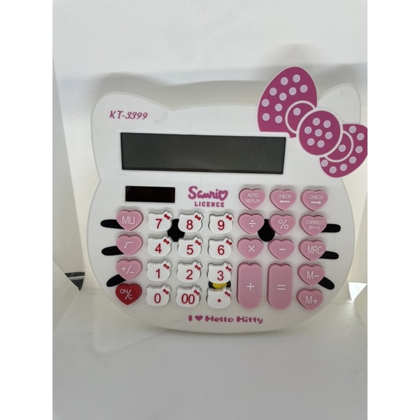 KALKULATOR KT-3399 SANRIO LICENSE HELLOKITTY